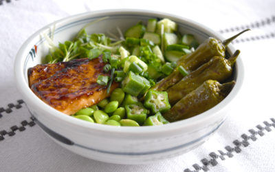 Baked Tofu Summer Bowl