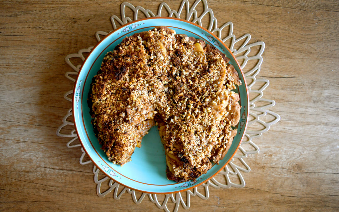 Gluten-Free Apple Crumble Pie