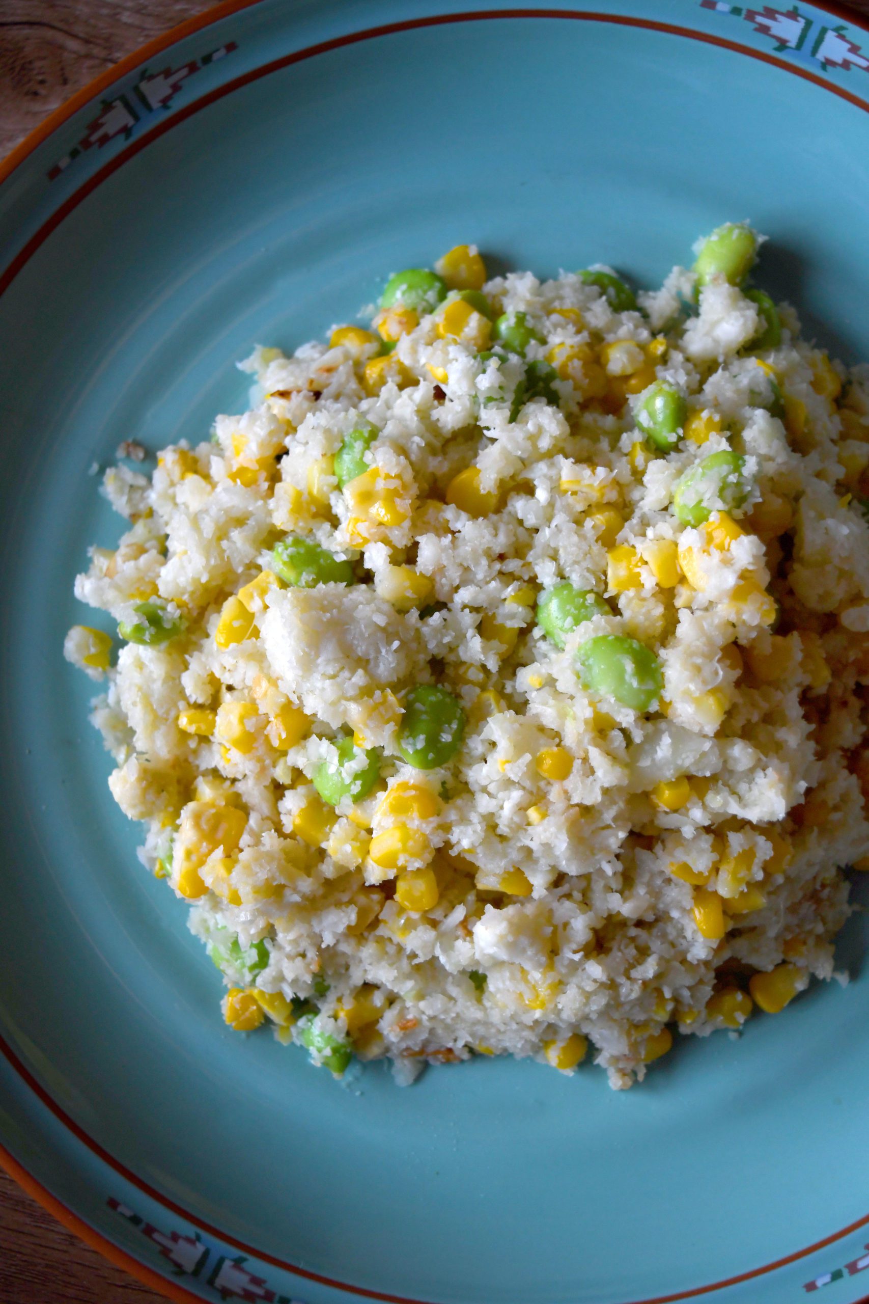 LowCarb Garlic Fried Cauliflower Rice Eat with Meraki