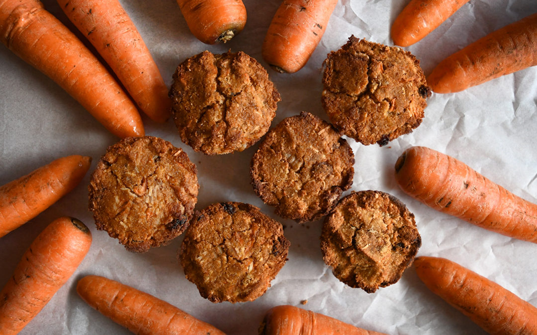 Gluten-Free Carrot Cake Muffins