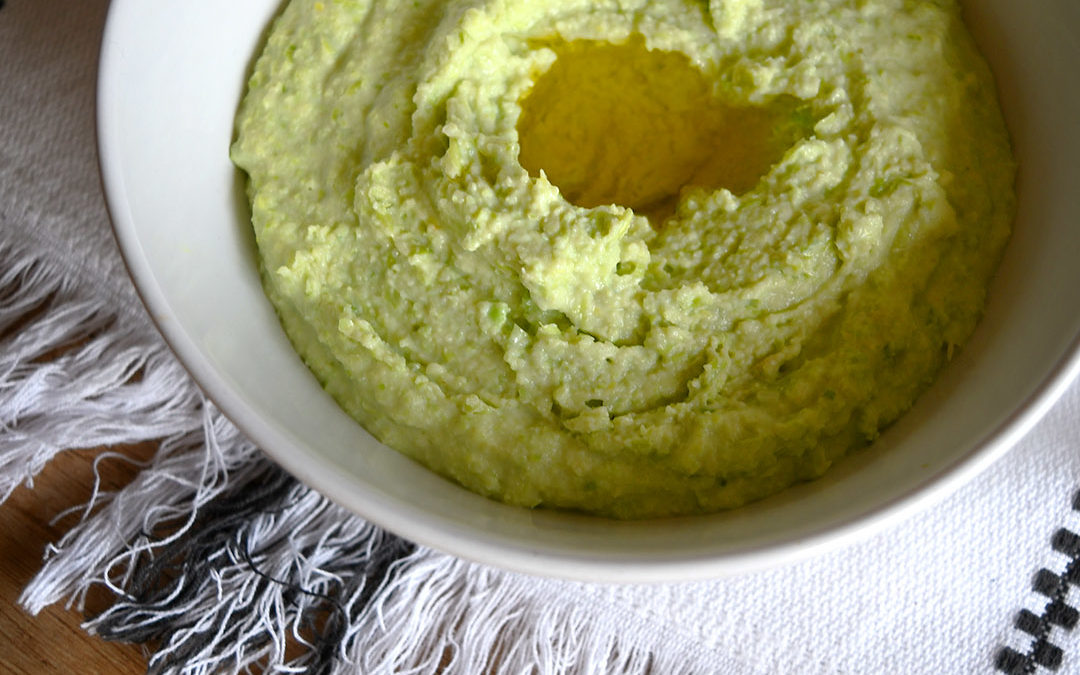 Negi Edamame Hummus