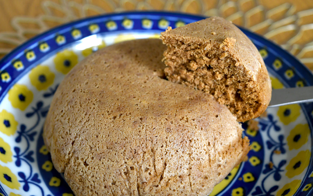 Okara Kinako Sponge Cake