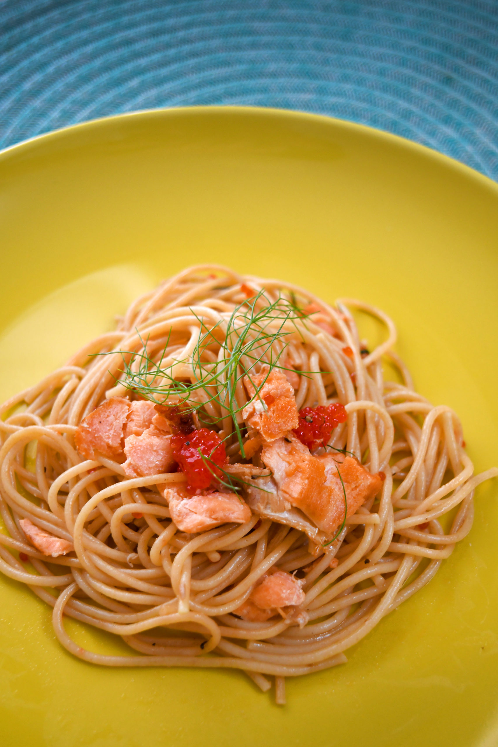 salmon roe pasta meraki japan