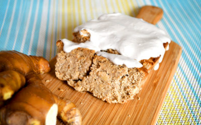 Gingerbread with Coconut Whipped Cream