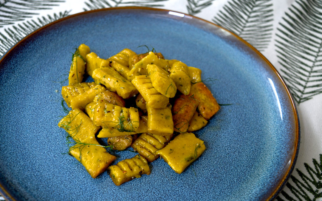 Gluten-Free Kabocha Pumpkin Gnocchi