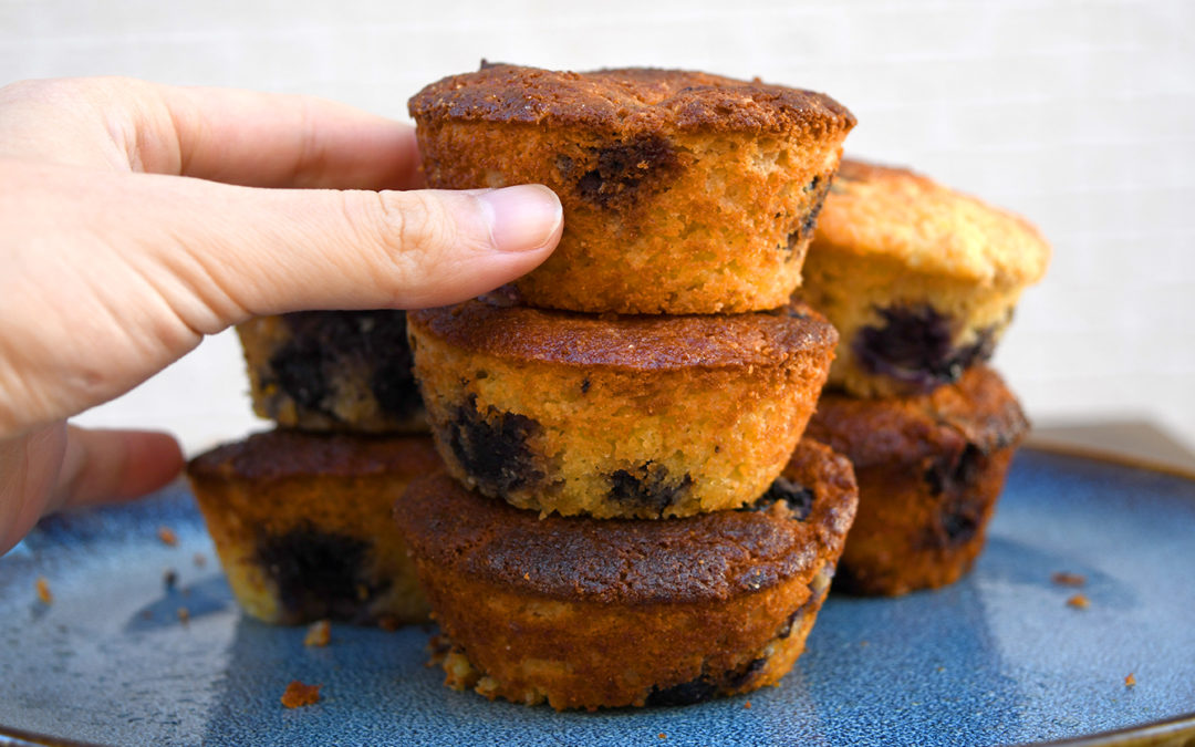 Blueberry Ricotta Muffins