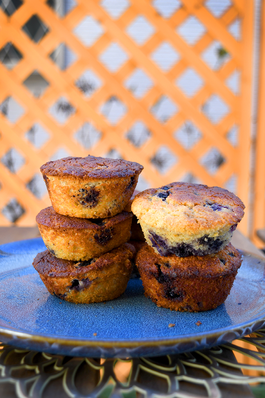 blueberry ricotta muffins eat with meraki