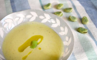 Soramame Chilled Fava Bean Soup