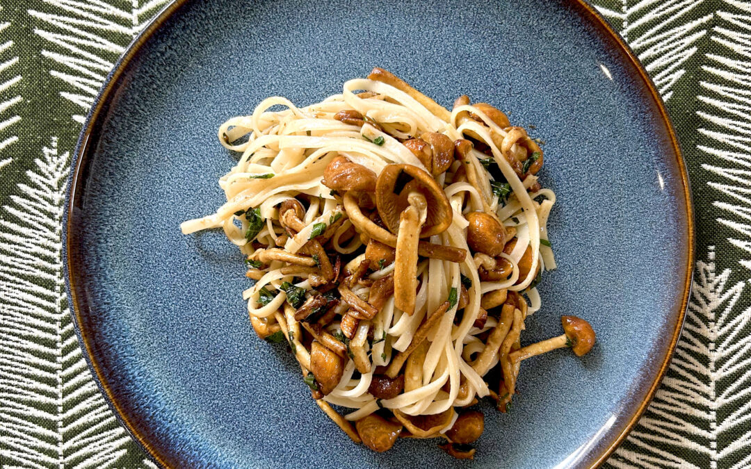 Nameko Mushroom Pasta