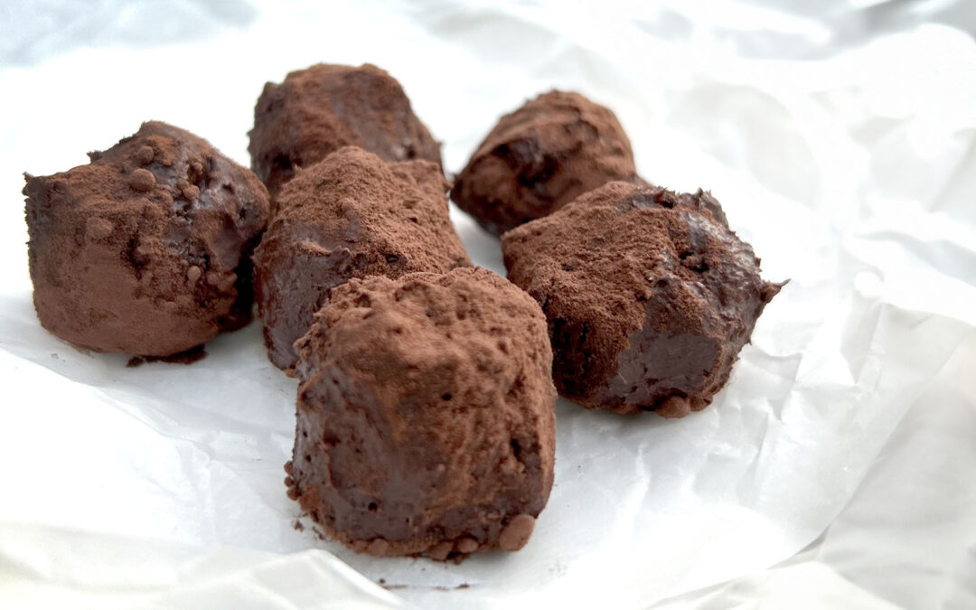 3-Ingredient Healthy Chocolate Truffles